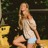 Top Paloma Jaune