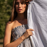 Top Pénélope Rayé Marine