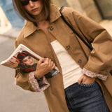 Trench Gina Camel