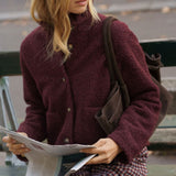 Veste Bérénice Bordeaux