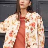 Veste Drew Fleuri Beige