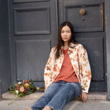 Veste Drew Fleuri Beige