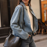 Veste Hana Denim Bleu