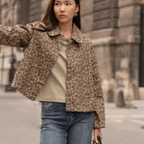 Veste Jesse Léopard Taupe