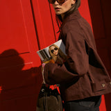 Veste Olga Bordeaux