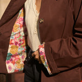 Veste Olga Bordeaux