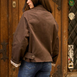 Veste Olga Marron