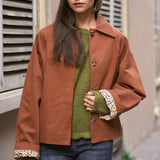Veste Olga Rouille