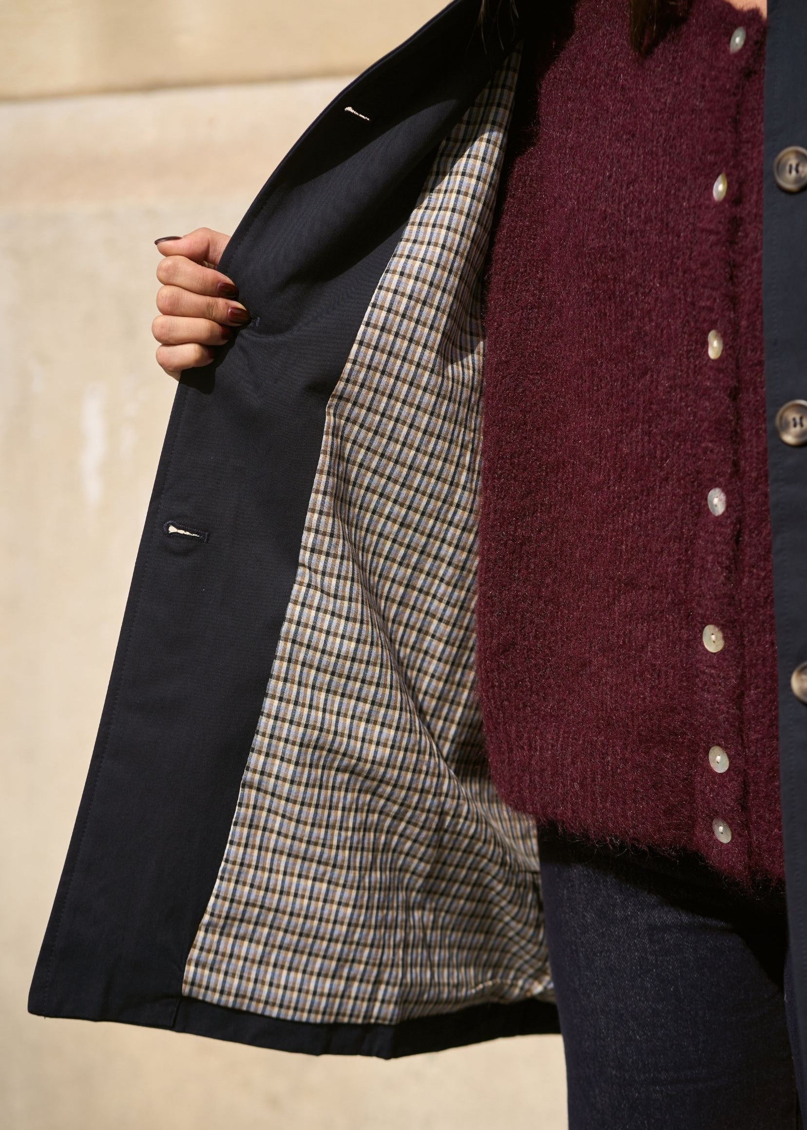 Veste Olympe Marine